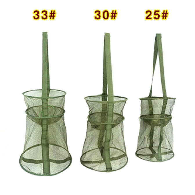 Collapsible round net