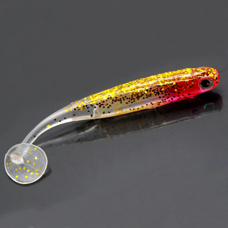 3D T-tail soft rubber