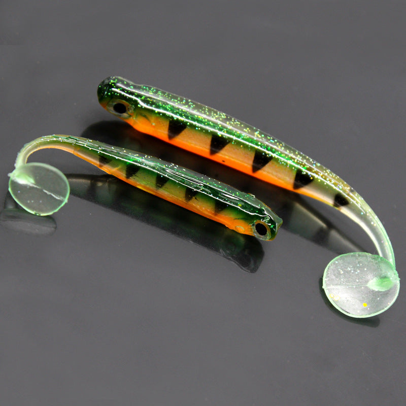 3D T-tail soft rubber