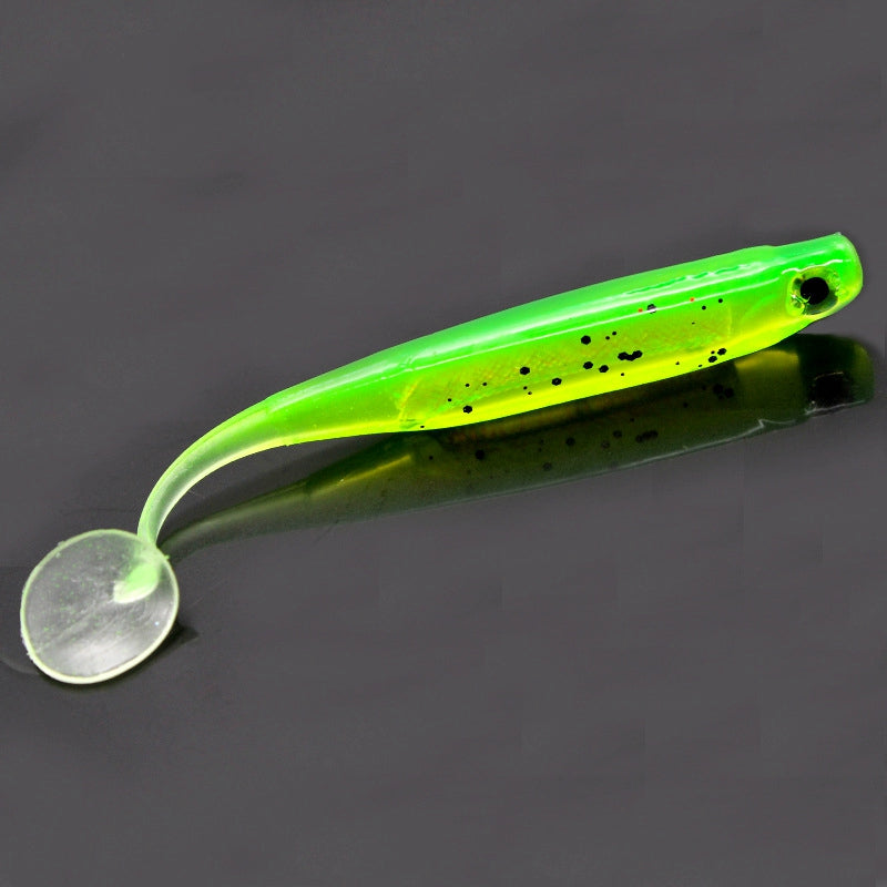 3D T-tail soft rubber