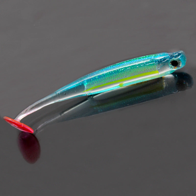 3D T-tail soft rubber