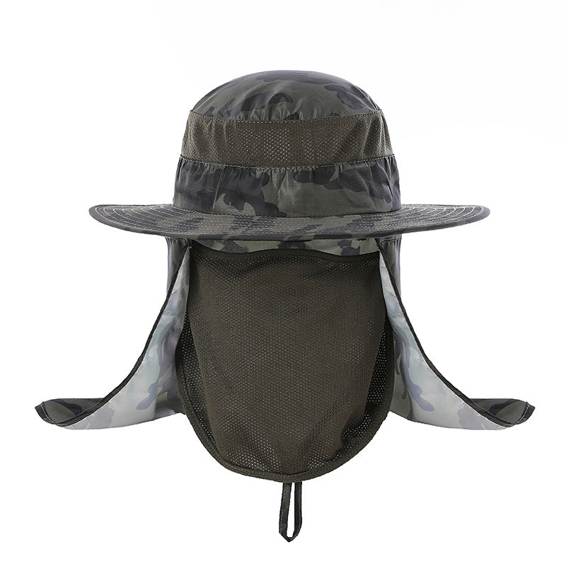 Camouflage Quick dry Fishing Hat HG008