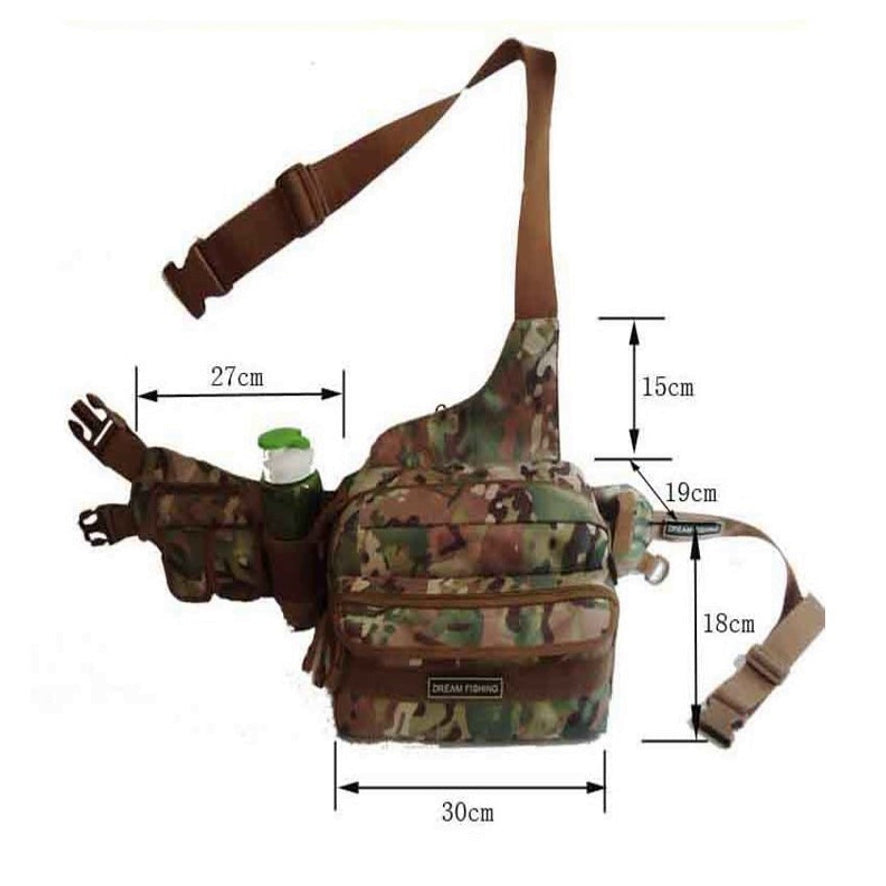 Fishing Sling Waist Bag M16