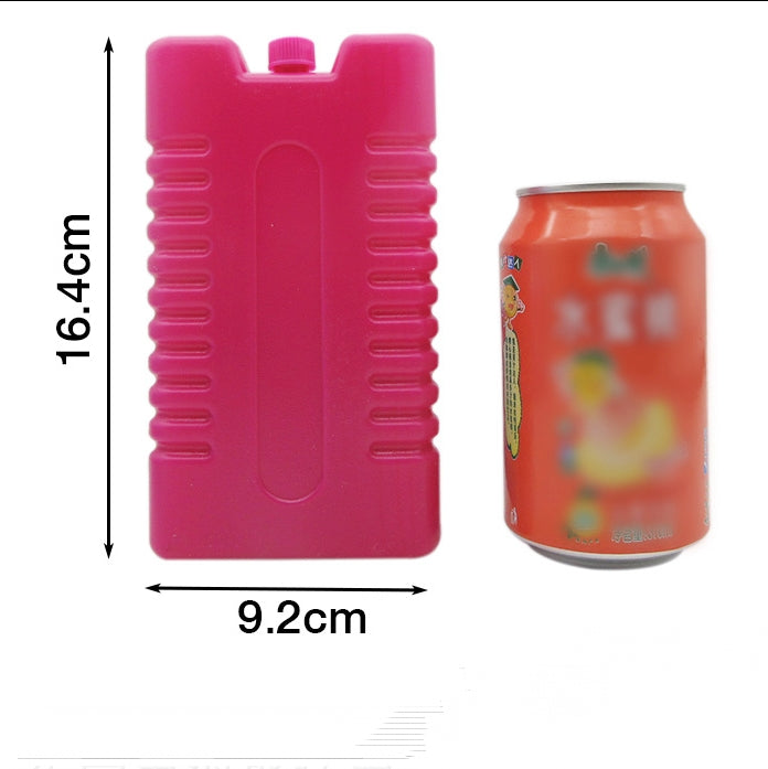 Plastic ice block