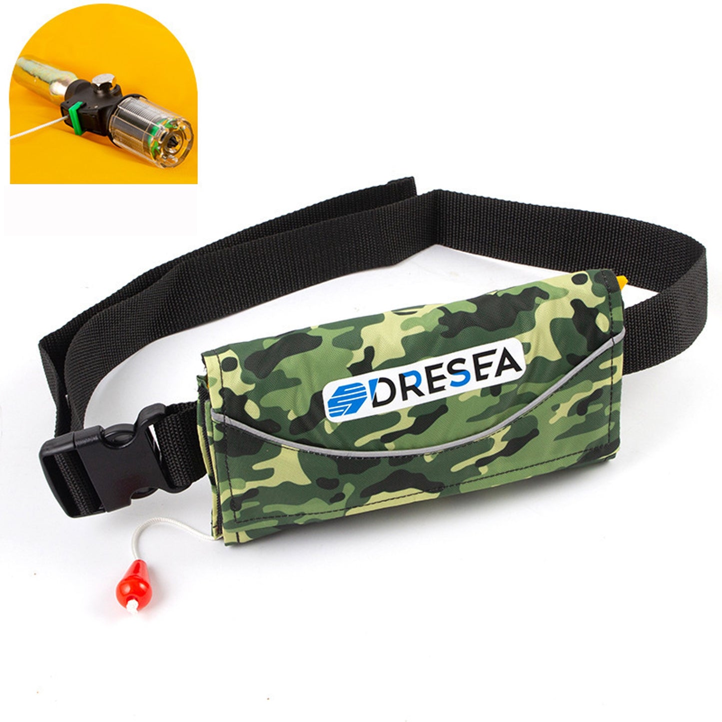 DRESEA inflatable buoyancy aid waist bag