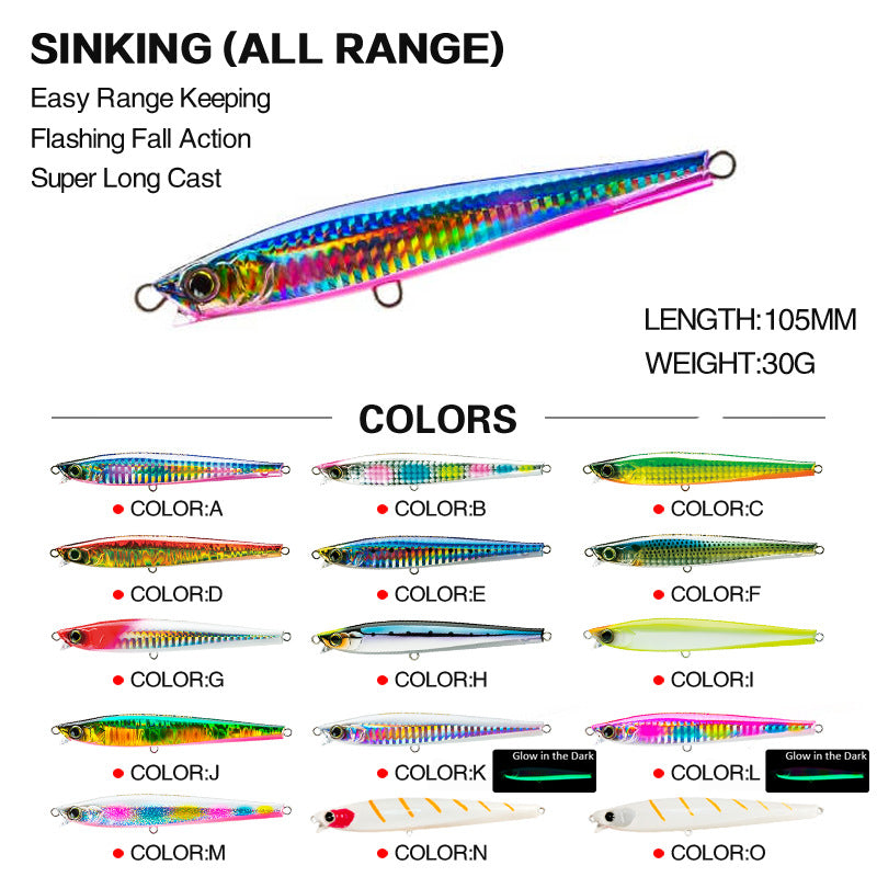 Sinking Jerkbait 9150