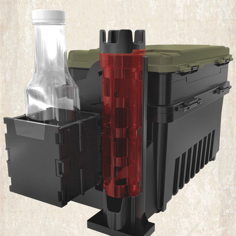 Tackle box folding drink holder TB14
