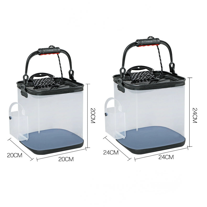 Transparent Thick Base bait bucket SLB11