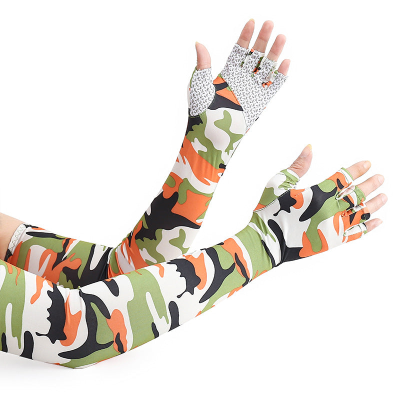 Arm Sleeve with gloves AS002