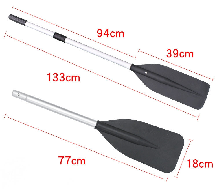 Inflatable boat 360 paddle
