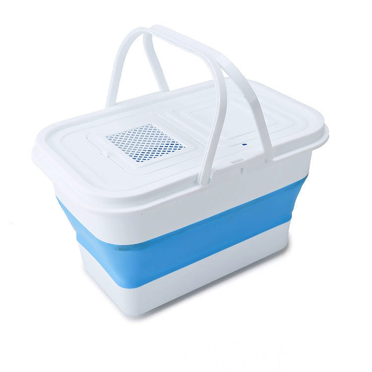 13L Rectangle Collapsible Bucket with Cover SLB05