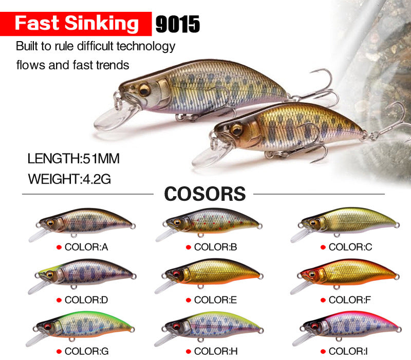 X51 Fast Sinking Minnow