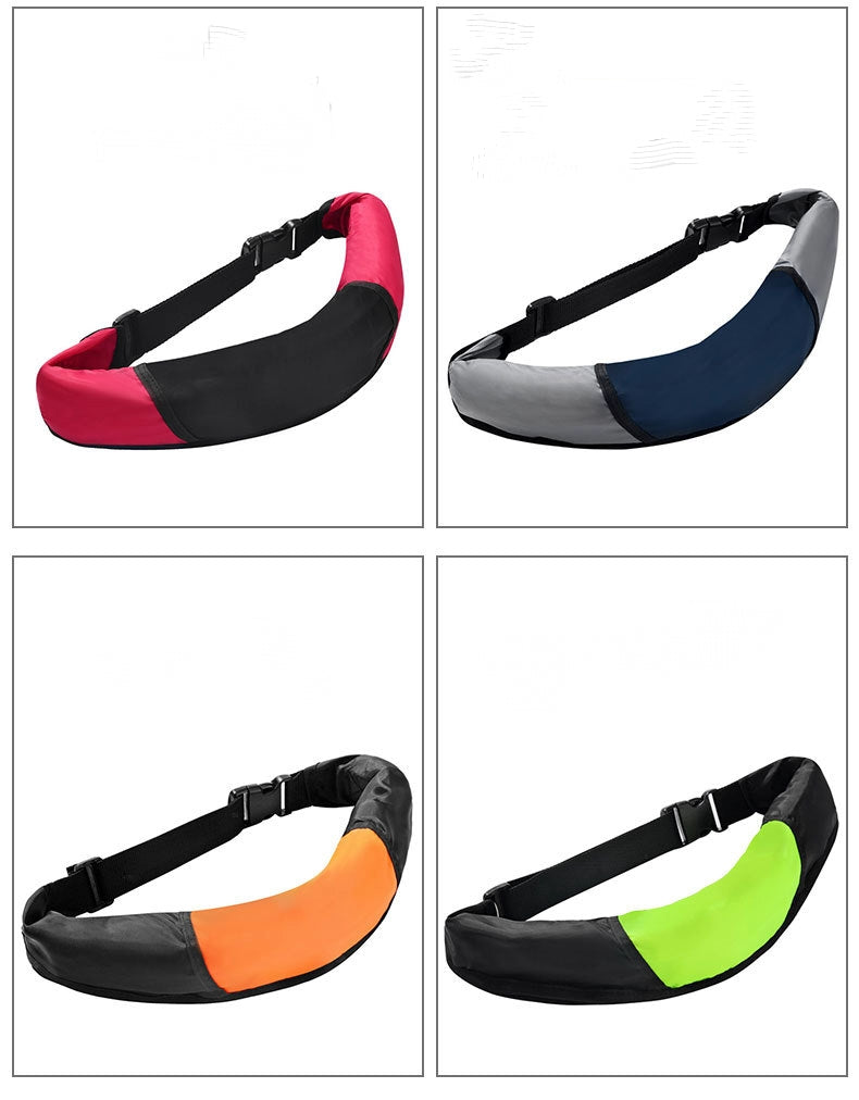 Automatic inflatable buoyancy aid waist Belt