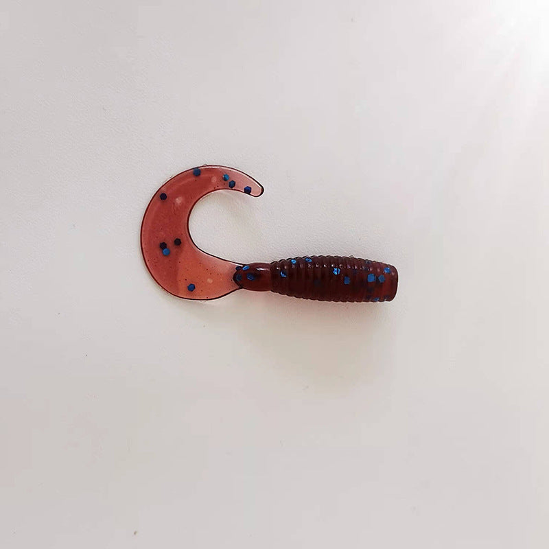 Superse 1.2 inch Curl Tail Aji Worm SA008