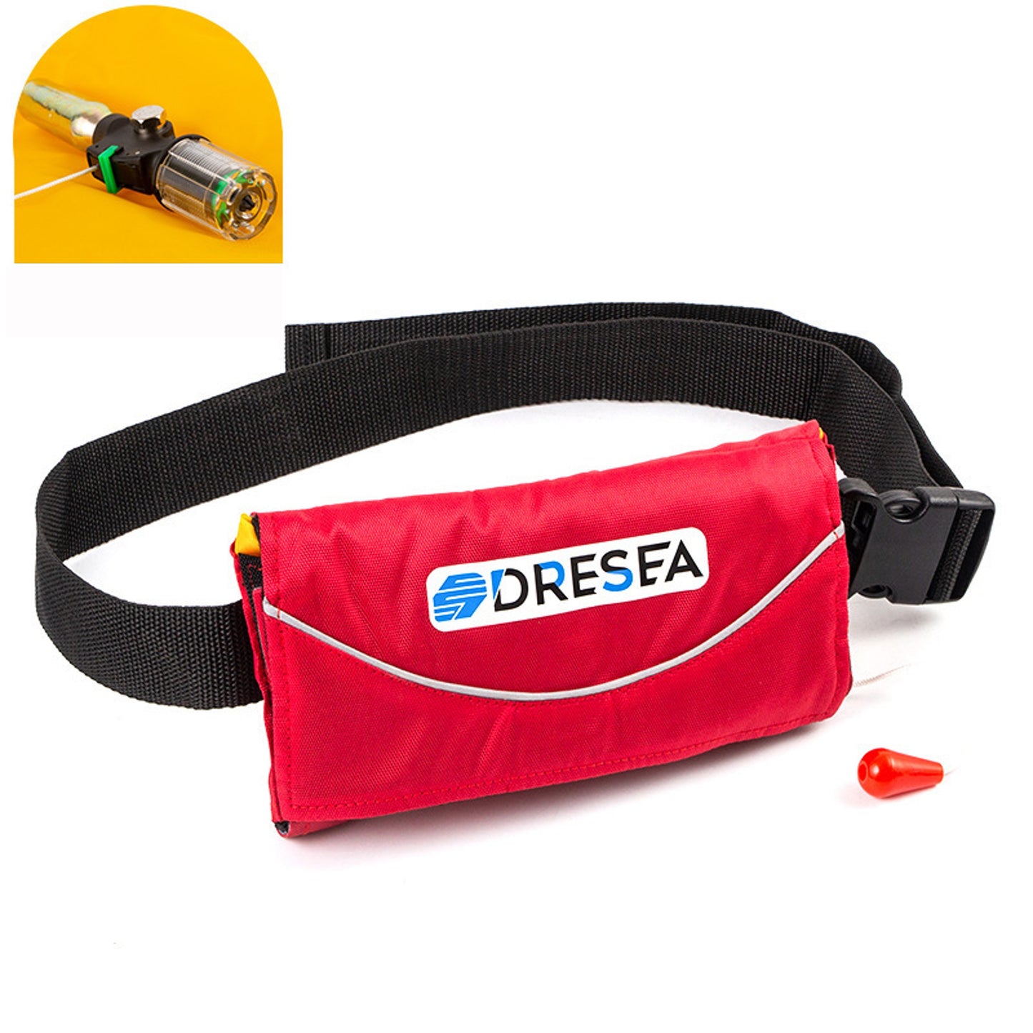 DRESEA inflatable buoyancy aid waist bag