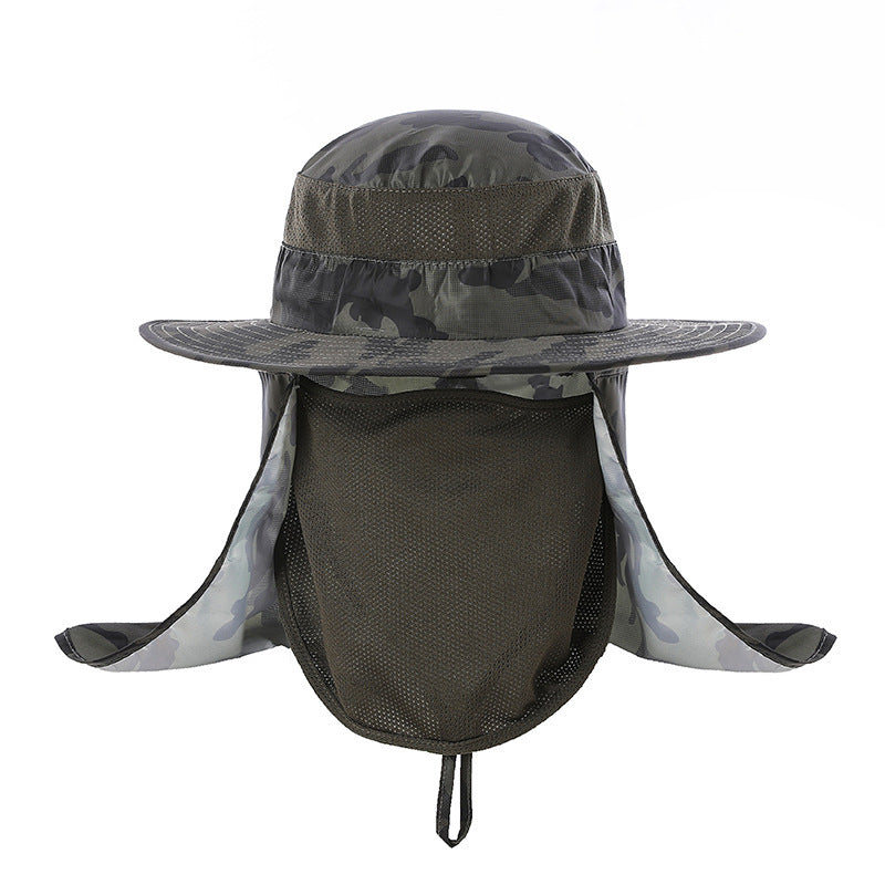Camouflage Quick dry Fishing Hat HG008