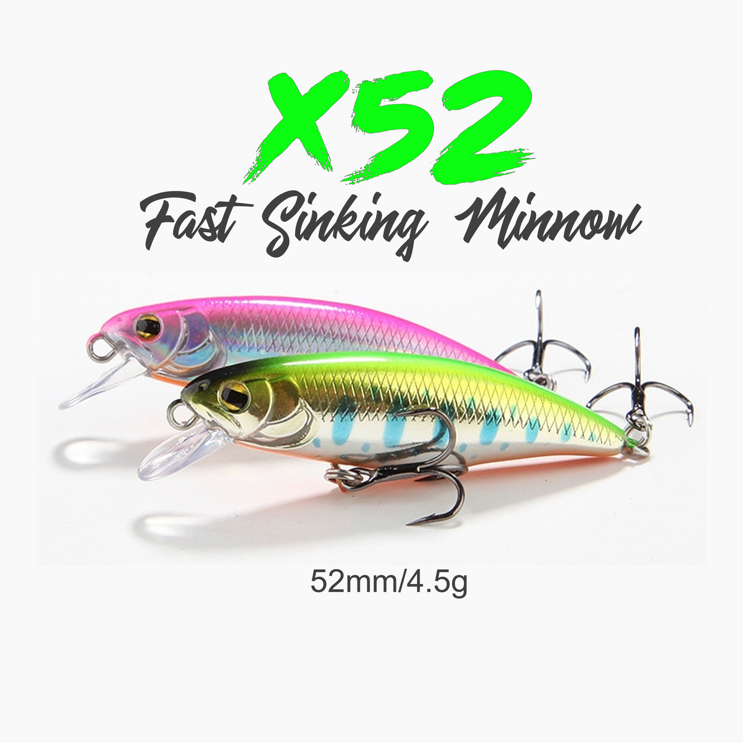 X52 Fast Sinking Minnow
