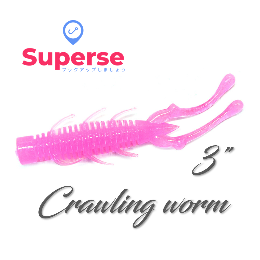 Superse Buoyant Crawling worm