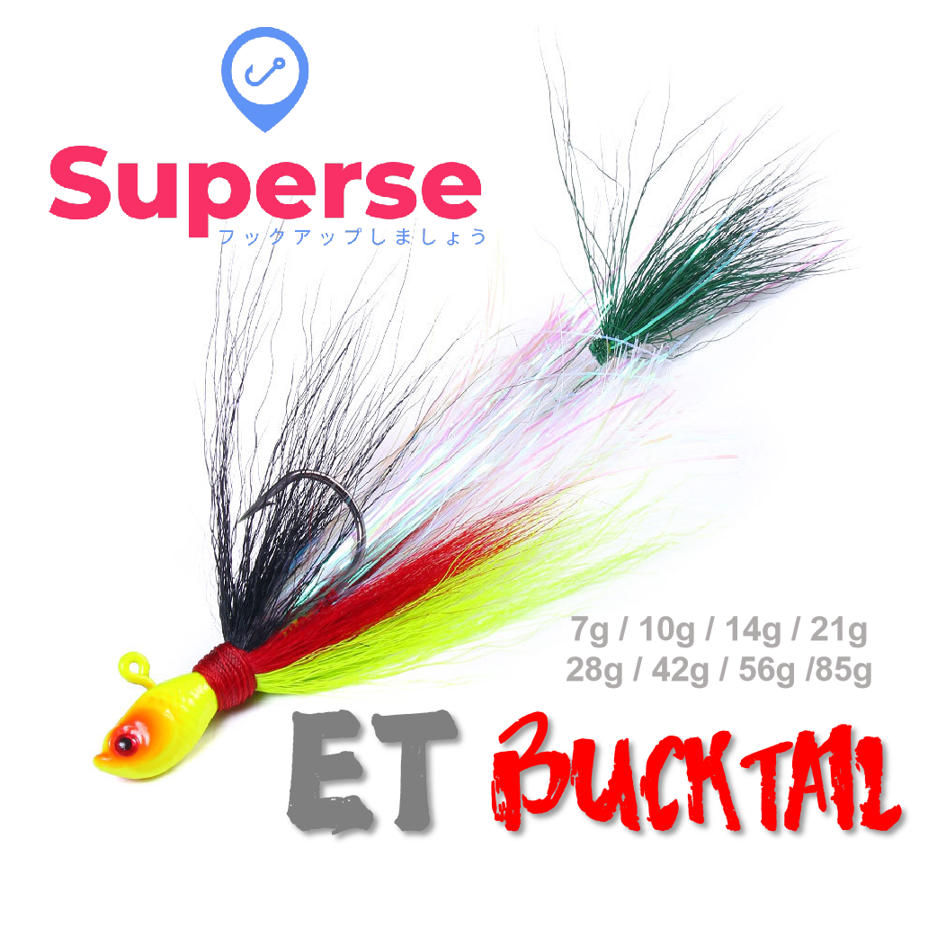 Superse ET Bucktail jig head