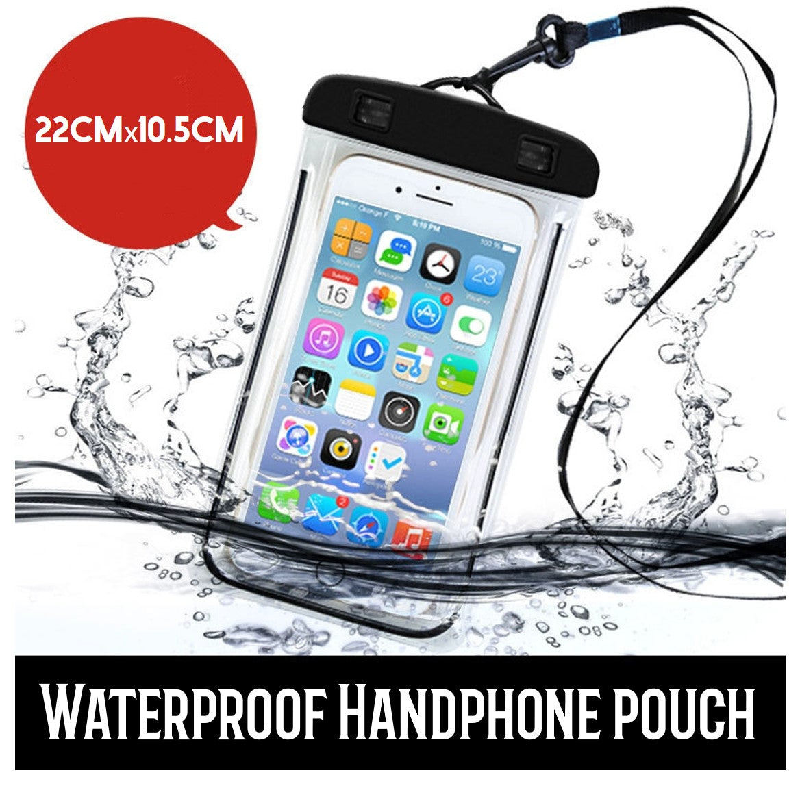PVC Waterproof handphone pouch