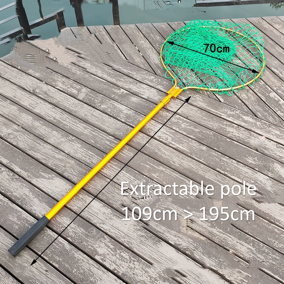 Big Game Aluminium landing net LD002