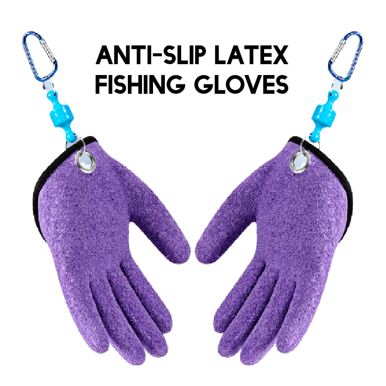 Anti-slip Latex Fishing Gloves GLV02