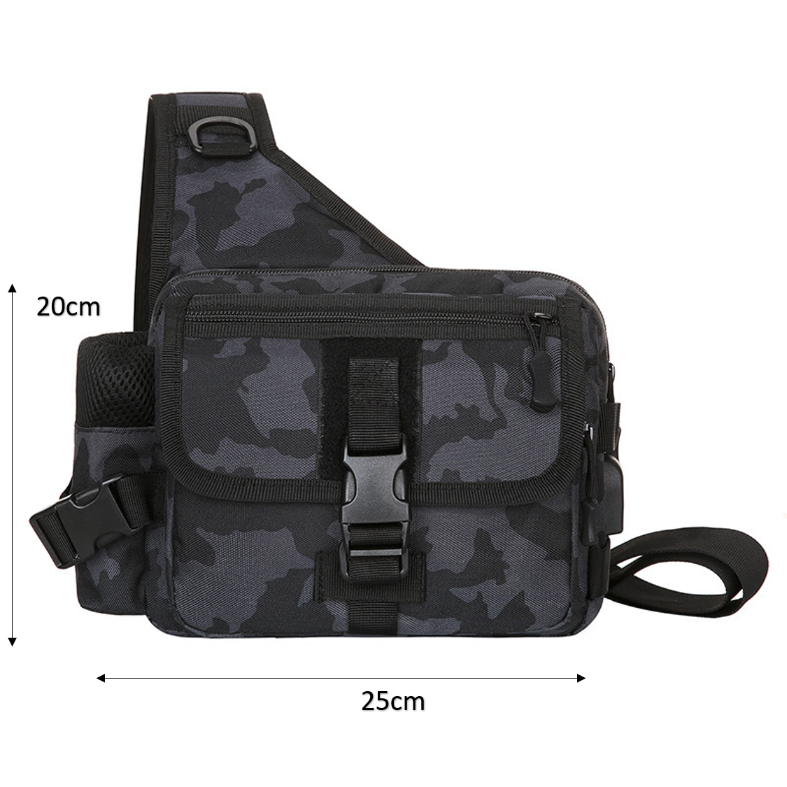 Fishing waist pouch 16038#