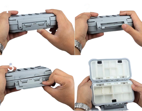 Waterproof compartment box CB03-S