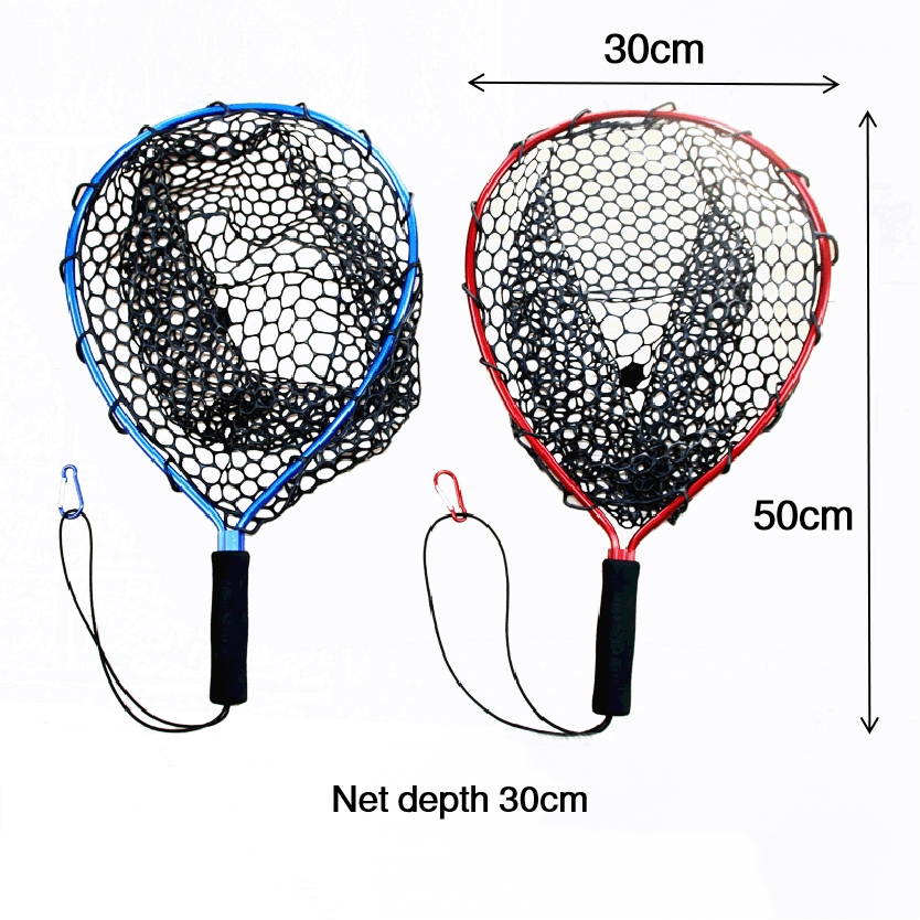 Silicone mesh landing net SP001