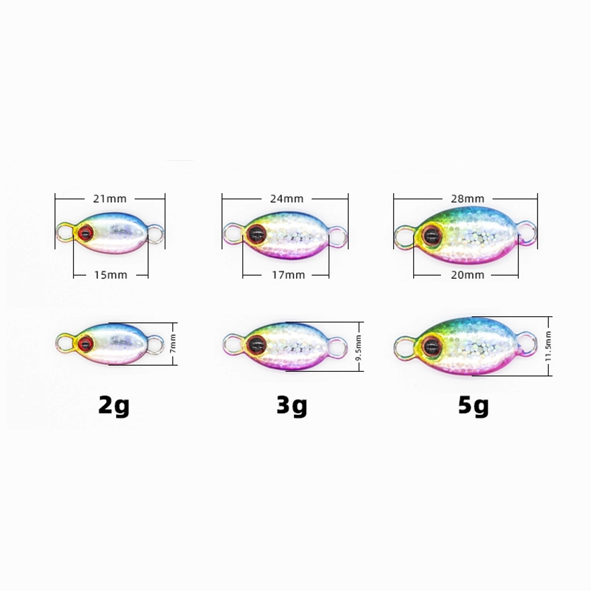 Superse mini slowfall jig MJ047