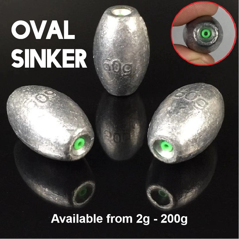 Oval Sinker