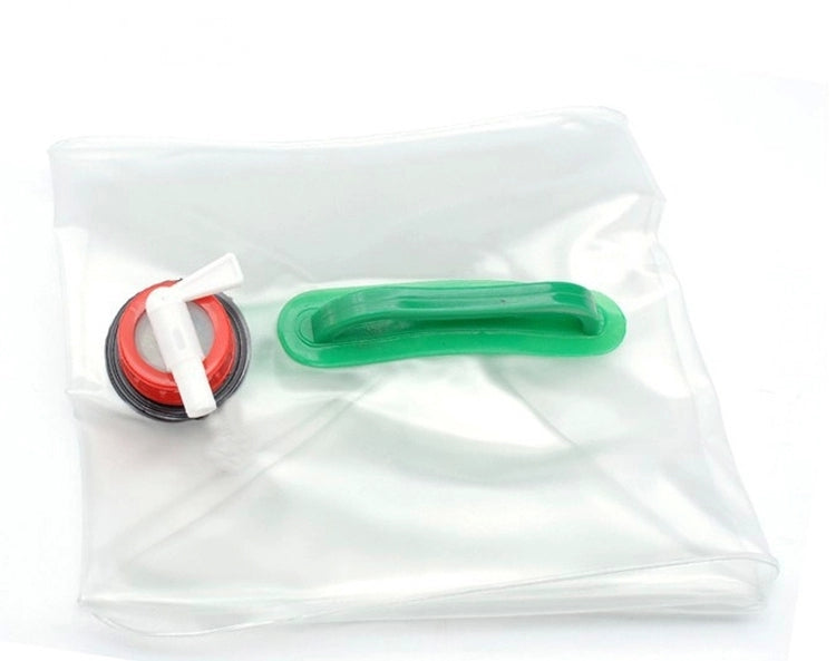 Foldable PVC water bag with tap