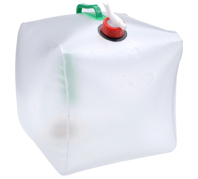 Foldable PVC water bag with tap