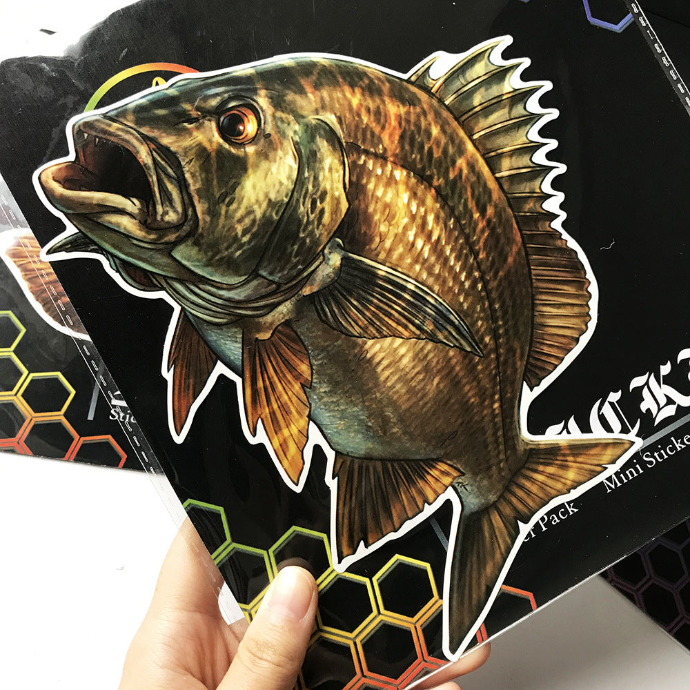 Geckoifad Fishing Theme Sticker