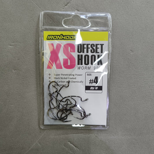 Ironhook XS Offset Hook Worm 9003