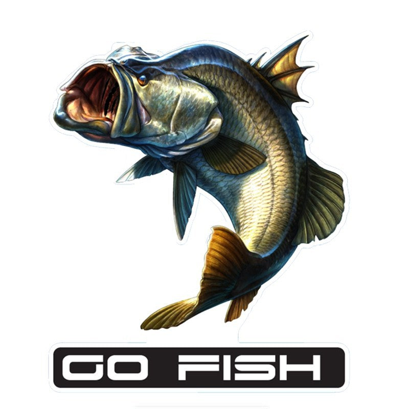 Fishing Theme Sticker