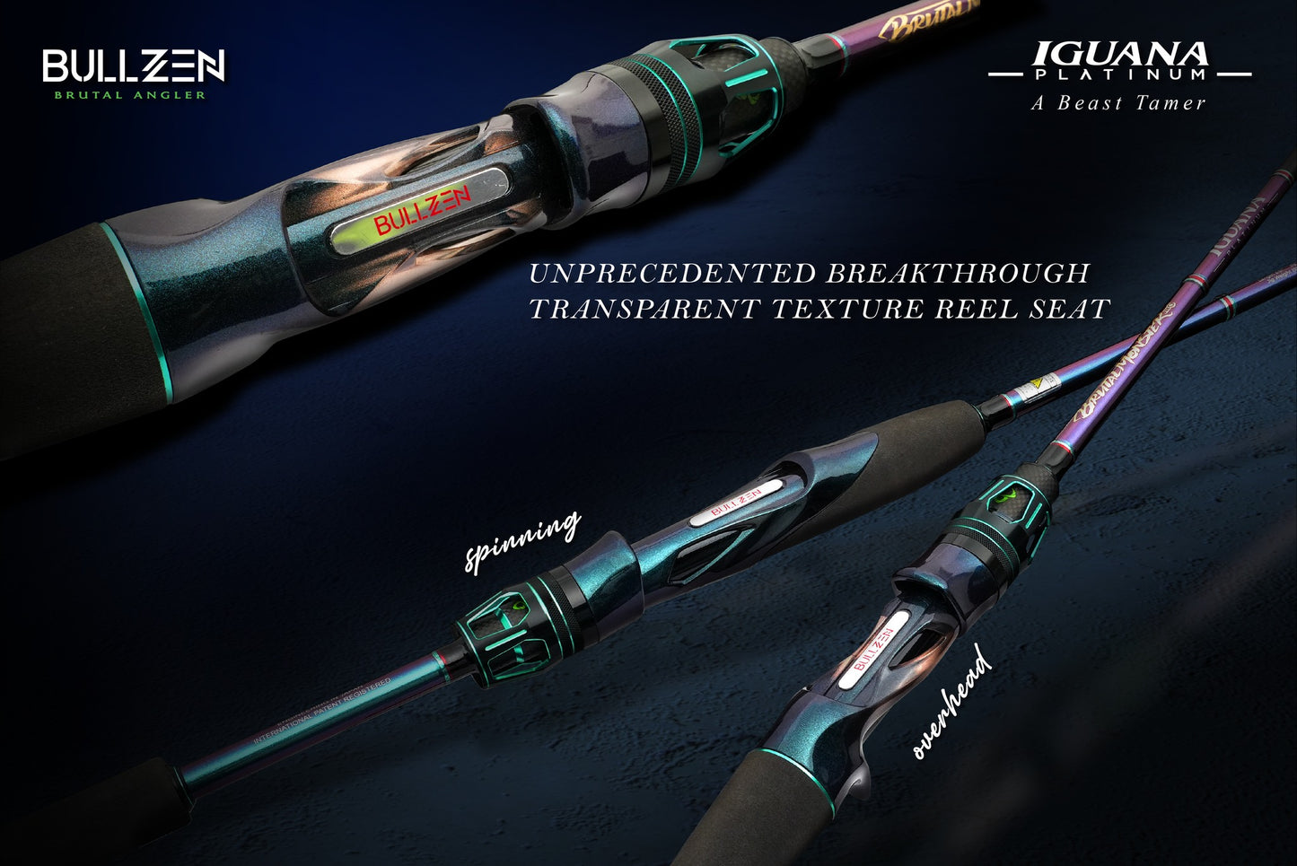 Brutal Monster Iguana Platinum Jigging Rod 6'
