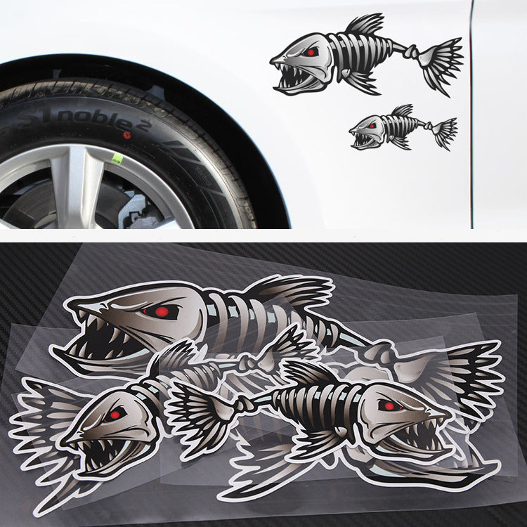 Bone Series Fishing Theme Sticker DEC05