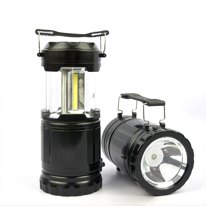 Battery Operated COB Camping Torch Lantern