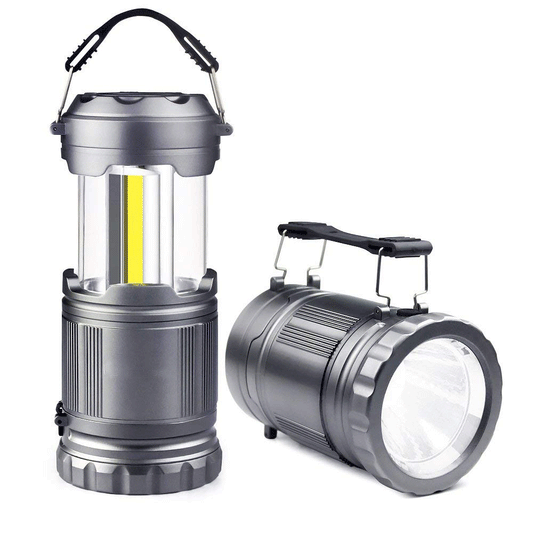 Battery Operated COB Camping Torch Lantern