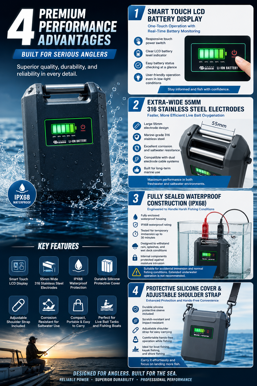 Electric Reel Battery block type