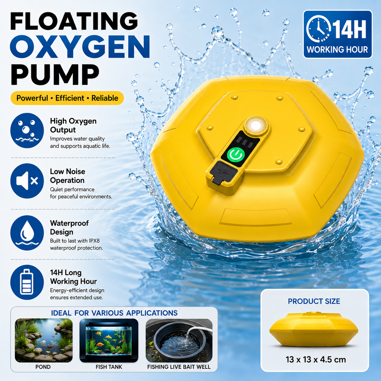Floating Oxygen Pump GX-Y01