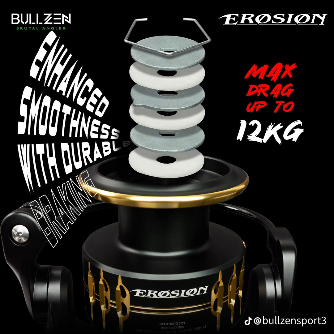 Bullzen Erosion Spinning Reel
