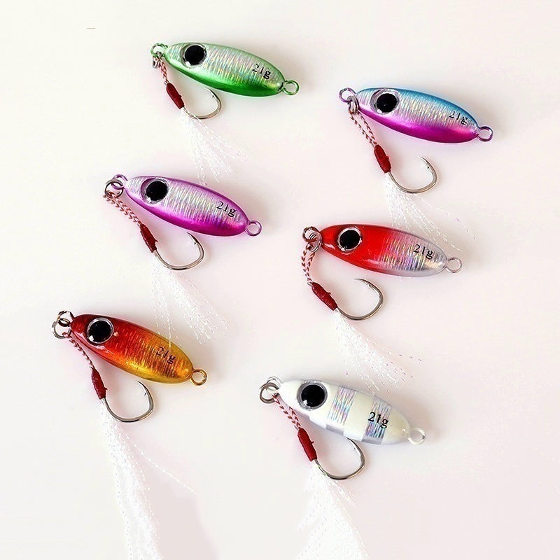 Exotic Metal Micro Rocker Jig – WBQ Tackle supplies