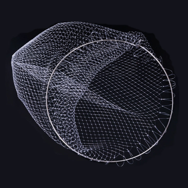 White Nylon Net with SUS Solid frame LD2472