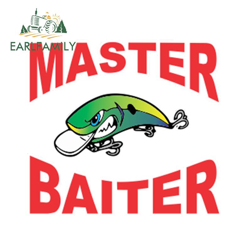Green Minnow Fishing Theme Sticker