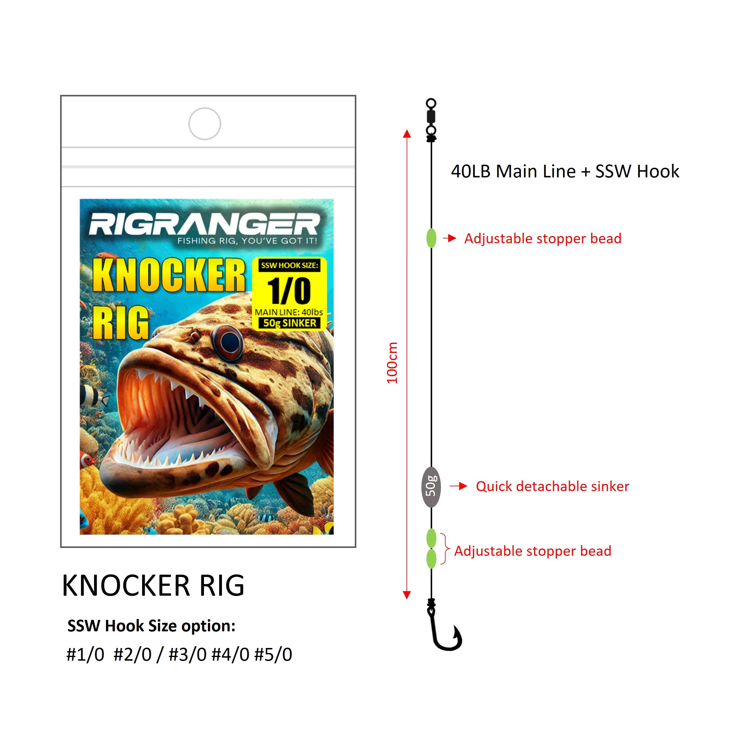 RigRanger Knocker rig SSW – WBQ Tackle supplies
