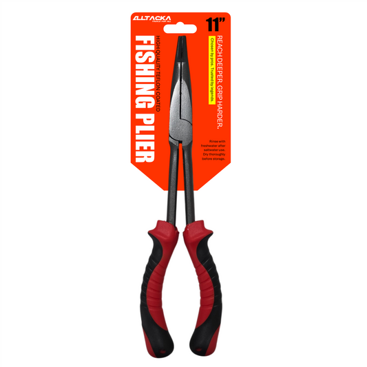 ALLTACKA 11 inch Teflon Coated Long Nose plier PL033