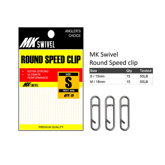 MK Swivel Round Speed clip MK020