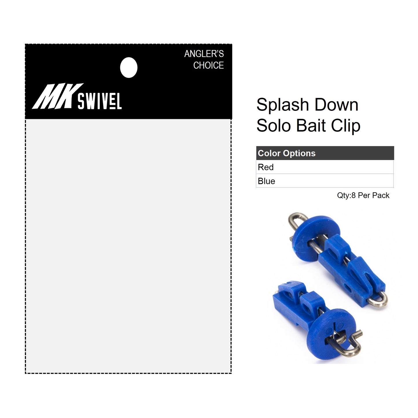 MK Swivel Splash Down Solo Bait Clip MK039